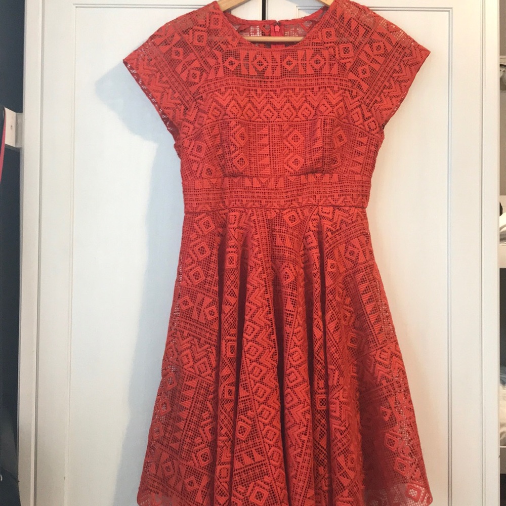 Anthropologie Maeve Prima Lace Dress Size 4